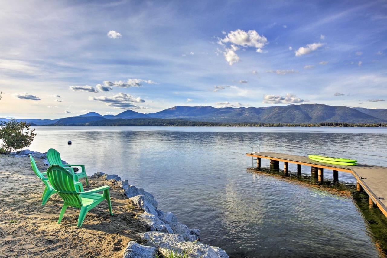 Sagle Retreat With Lake Views About 3 Mi To Sandpoint! Exterior photo